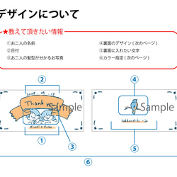 プチギフト用タグ＊おふたり似顔絵オーダー｜披露宴・お見送りに 4枚目の画像