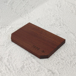 ウォルナットの干支飾り「午」　干支飾り／正月飾り／縁起物 7枚目の画像