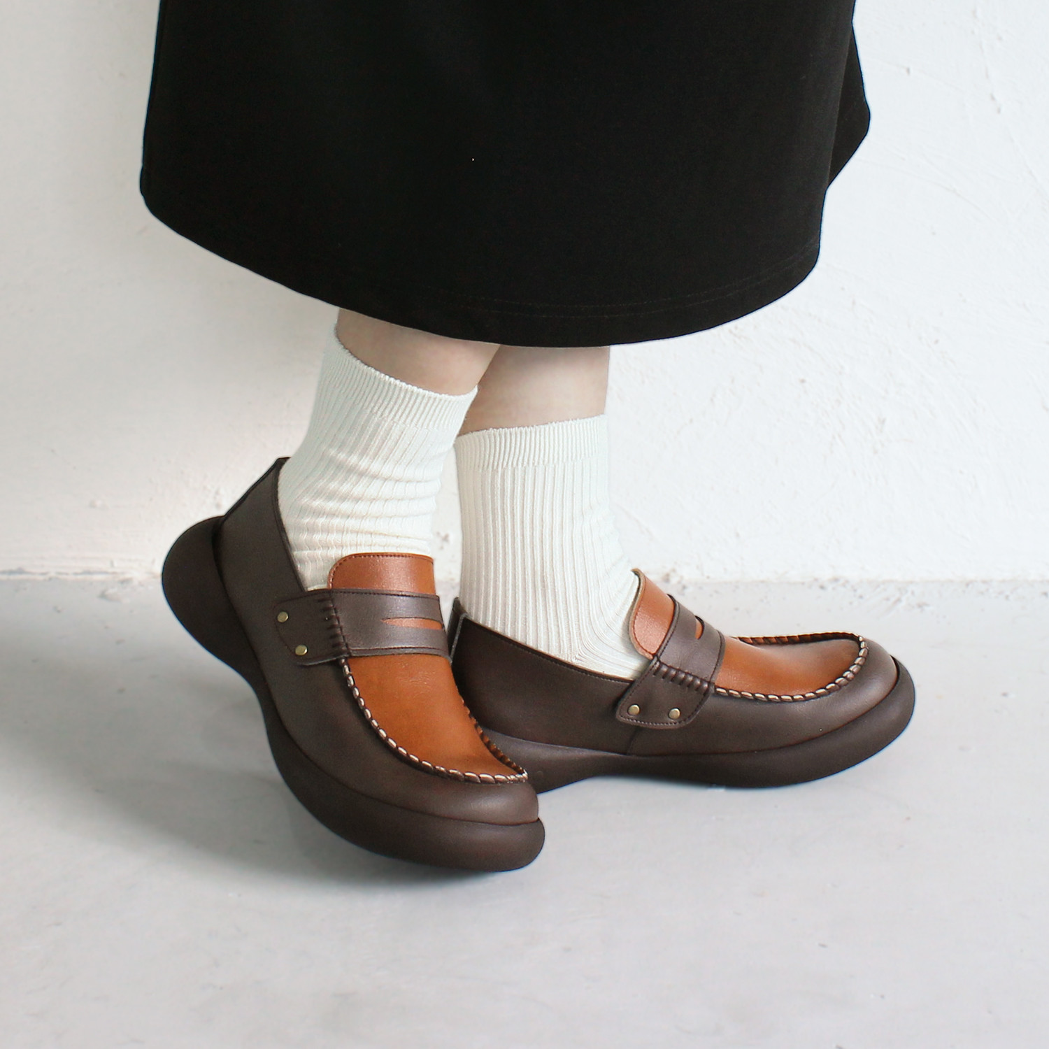 コインローファー アンティーク調 レディース RegettaCanoe-リゲッタカヌー- CJFS-6821