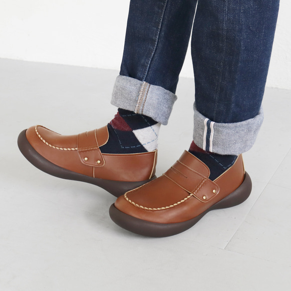 コインローファー アンティーク調 レディース RegettaCanoe-リゲッタカヌー- CJFS-6821 8枚目の画像