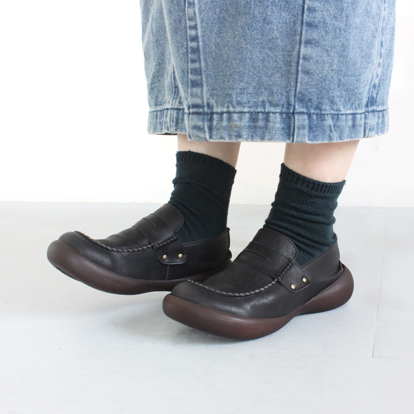 コインローファー アンティーク調 レディース RegettaCanoe-リゲッタカヌー- CJFS-6821 4枚目の画像