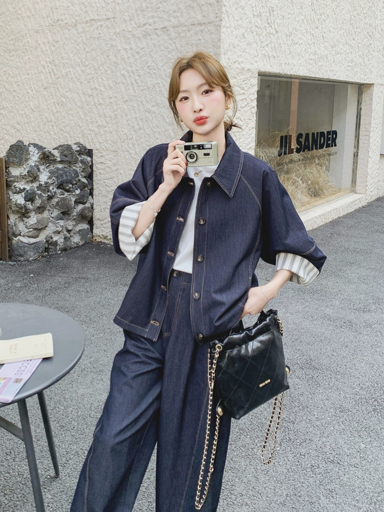 デニムジャケットセット　9～14日届け送料込み