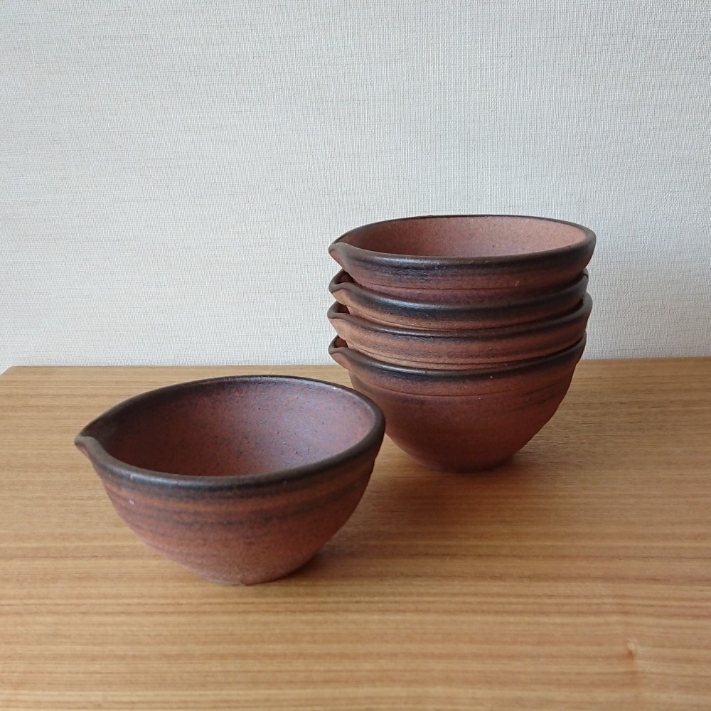 5客組　焼き〆片口小鉢　006　焼き締め