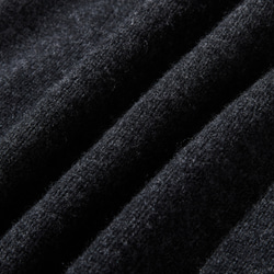 ★現貨★ 成人休閒風針織連帽衫。 100%羊毛，深灰色，貨號241005-4 第9張的照片