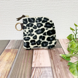 ユキエモンyukiemon’デコレーションパーク'フラットポーチ'通帳ポーチ ユキエモンyukiemon'デコレーションパーク'フラットポーチ'通帳