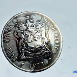 コインコンチョ／ボタンドーム型（ヴィンテージコイン）12488-452　ボタン　コンチョ　 ハンドメイドのコイン 1枚目の画像