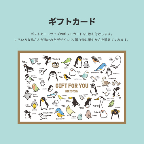 鳥さんカレンダー2026 ギフトセット（BIRDSTORY CALENDAR 卓上 ＋