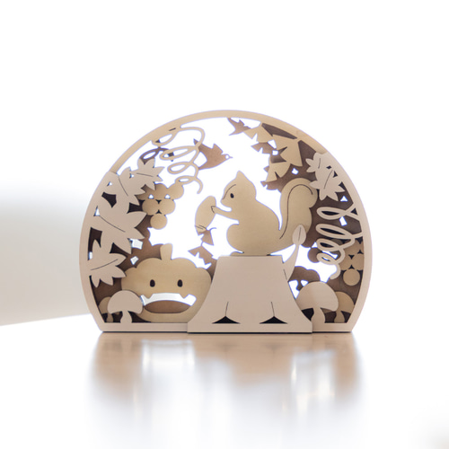 【オーダー】秋シリーズ④ リスの親子小さい秋セット ハロウィン カッティングダイ オーダー】秋シリーズ④ リスの親子小さい秋セット ハロウィン