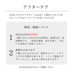 永遠－淡水パール×キュービックジルコニア リースピアス（シルバー） 17枚目の画像