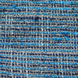 網代柄　ぬくもり　手織り紬ストール 3枚目の画像