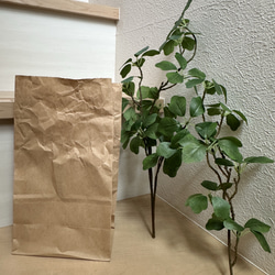 [送料込み] ドウダンツツジN8　クラフト袋セット フェイクグリーン　人工観葉植物 4枚目の画像