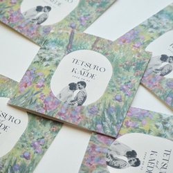 プロフィールブック｜正方形｜monet｜8P 4枚目の画像