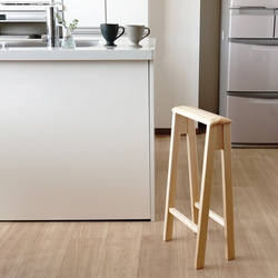 白ペンキ ヒノキのクラック切り株】スツール 丸太 椅子 オブジェ 植物