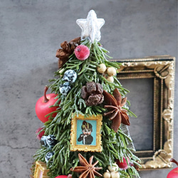 '25 クリスマス りんごの木美術館 ★クリスマスツリー29cm 2枚目の画像