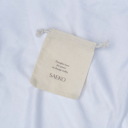 【10枚セットご購入の方限定 】フォント変更OKの名入れミニバッグ席札／snc02 3枚目の画像