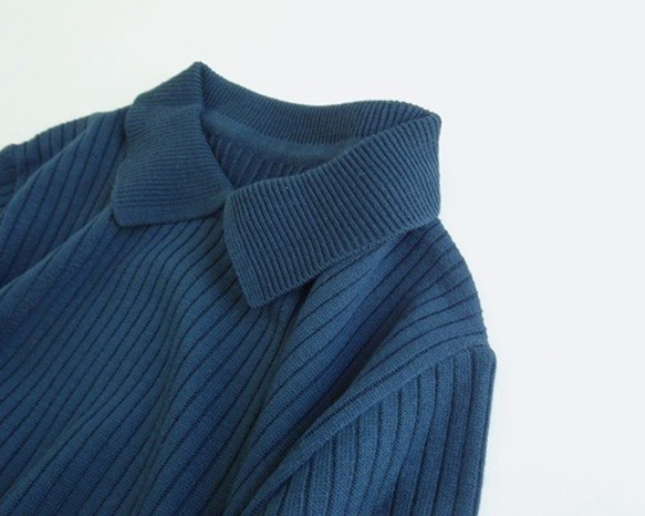 秋冬福袋 <翻領寬羅紋針織衫> <針織闊腿褲> 第2張的照片