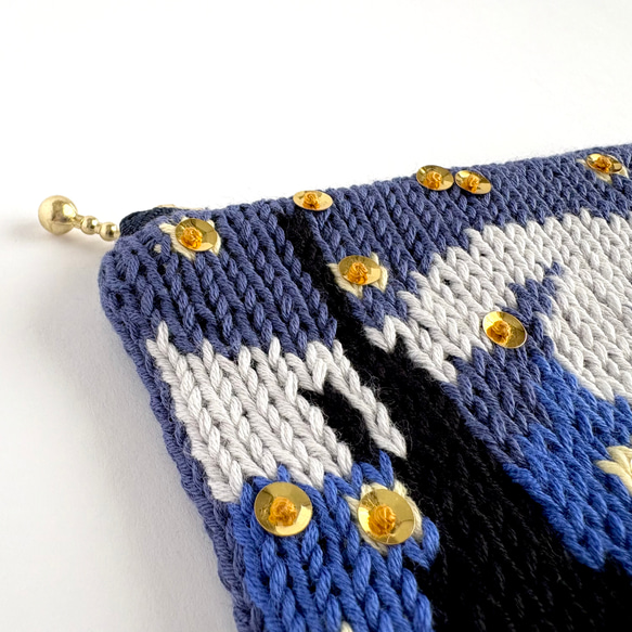 星月夜 のポーチ (コットン) 4枚目の画像