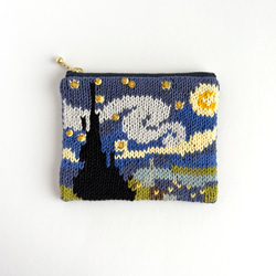 星月夜 のポーチ (コットン) 6枚目の画像