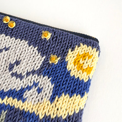 星月夜 のポーチ (コットン) 5枚目の画像