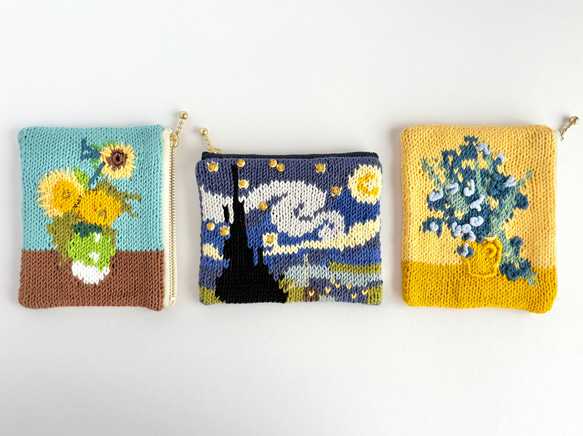 星月夜 のポーチ (コットン) 12枚目の画像