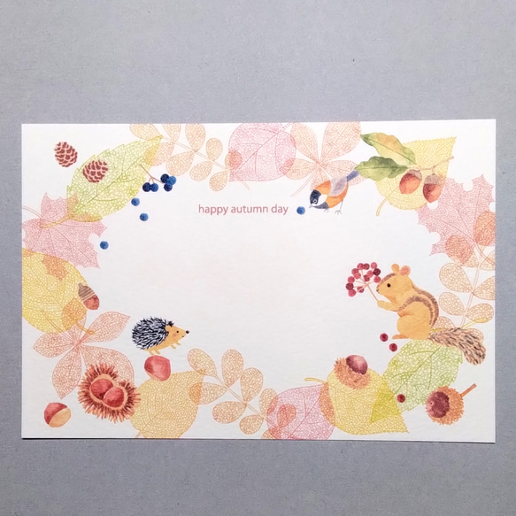 秋物語ポストカード 2枚目の画像