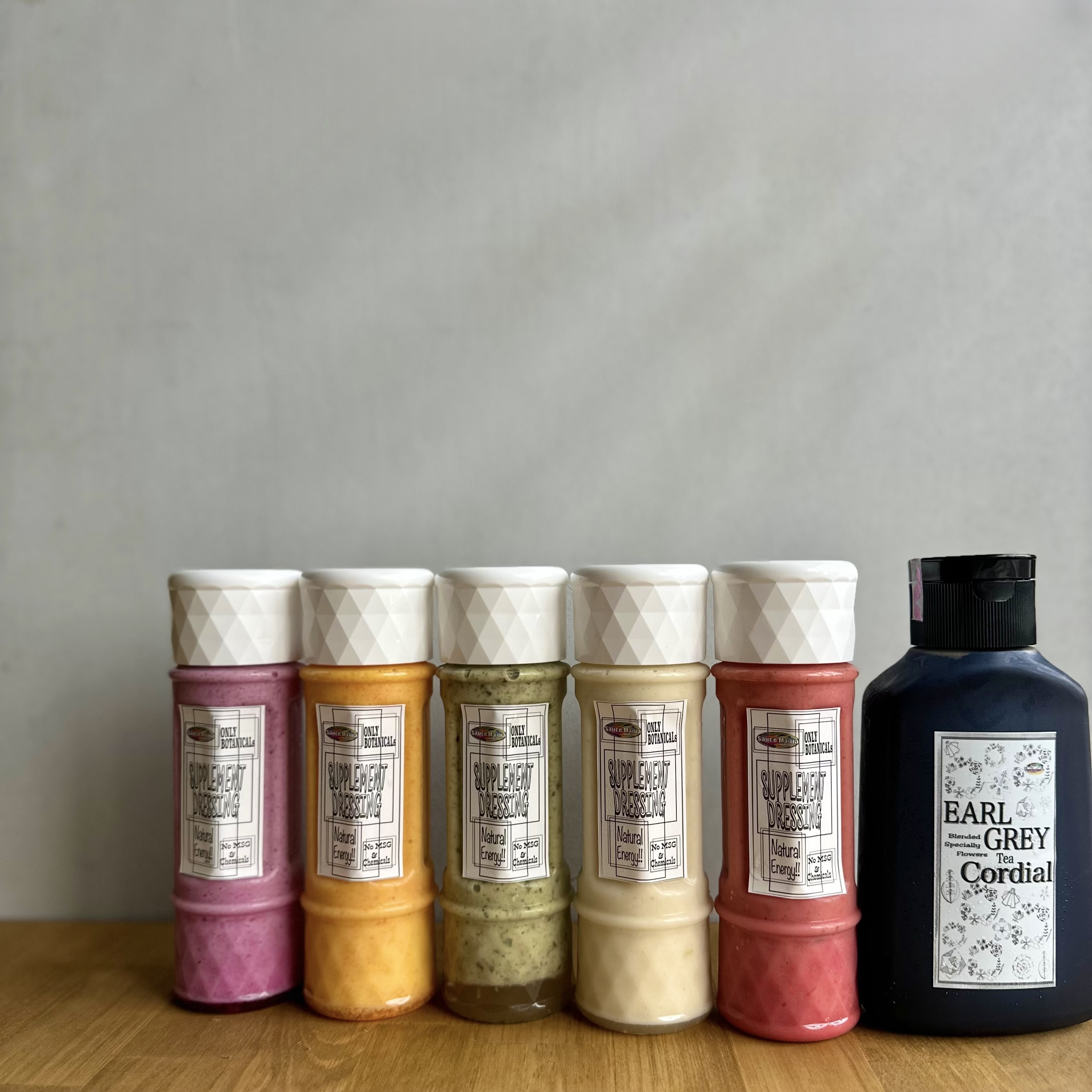 コーディアルLサイズ！大満喫セット＜生ドレッシング5種とコーディアルLサイズ＞