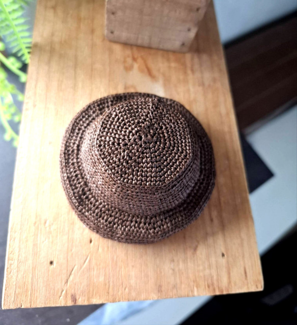 タミーちゃん用　ヘップバーンハット　15.5cm 5枚目の画像