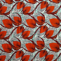 ◆100cm◆アフリカ生地　布　アフリカンファブリック　ワックスプリント　ハンドメイド　小物作り 3枚目の画像