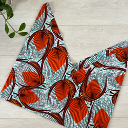 ◆100cm◆アフリカ生地　布　アフリカンファブリック　ワックスプリント　ハンドメイド　小物作り 9枚目の画像