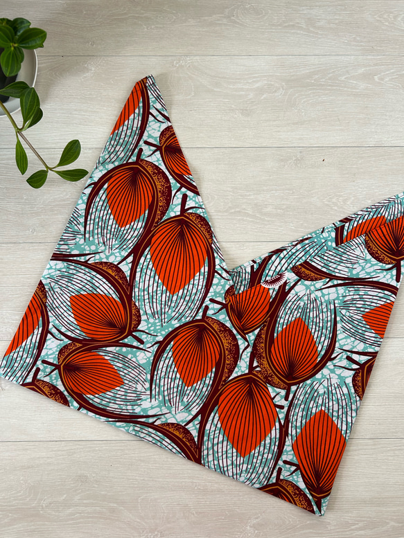 ◆100cm◆アフリカ生地　布　アフリカンファブリック　ワックスプリント　ハンドメイド　小物作り 9枚目の画像