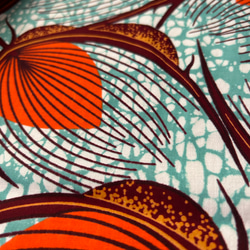 ◆100cm◆アフリカ生地　布　アフリカンファブリック　ワックスプリント　ハンドメイド　小物作り 5枚目の画像