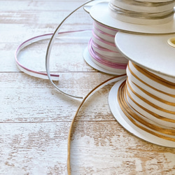 サテンパイピング・リボン ART-551　カラー選択　1mより　 1枚目の画像