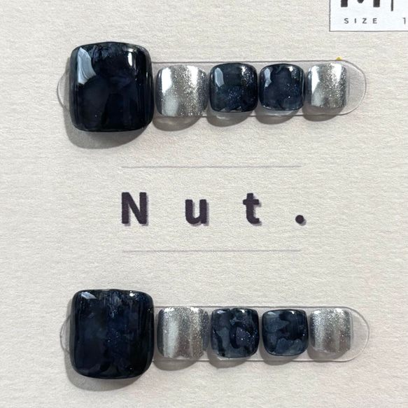 【特別価格3300円⇨1750円】現品販売　フットネイルMサイズ 5枚目の画像