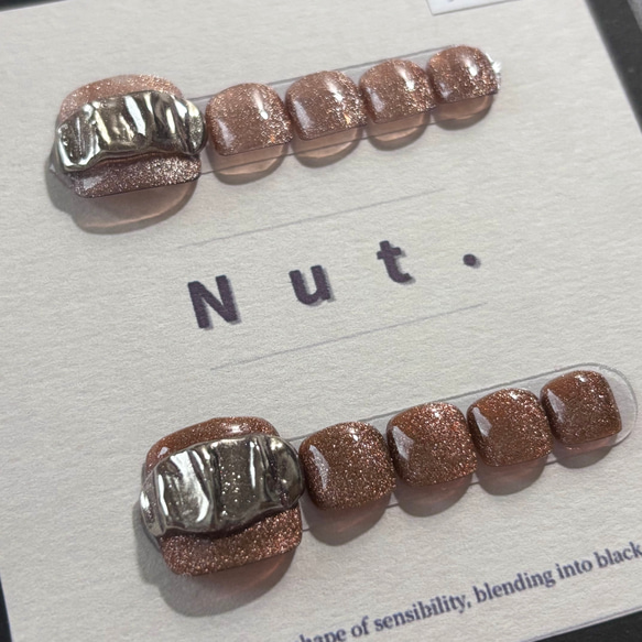 【特別価格3300円⇨1750円】現品販売　フットネイルMサイズ 13枚目の画像