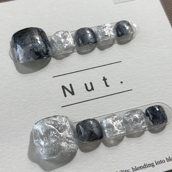 【特別価格3300円⇨1750円】現品販売　フットネイルMサイズ 8枚目の画像