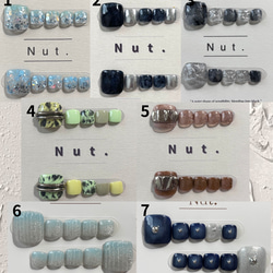 【特別価格3300円⇨1750円】現品販売　フットネイルMサイズ 2枚目の画像