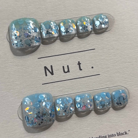 【特別価格3300円⇨1750円】現品販売　フットネイルMサイズ 4枚目の画像