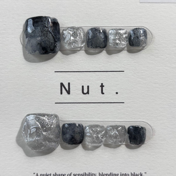 【特別価格3300円⇨1750円】現品販売　フットネイルMサイズ 7枚目の画像