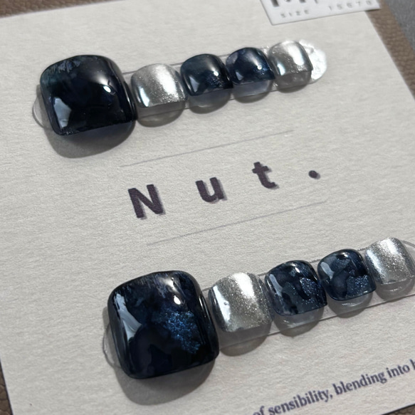 【特別価格3300円⇨1750円】現品販売　フットネイルMサイズ 6枚目の画像