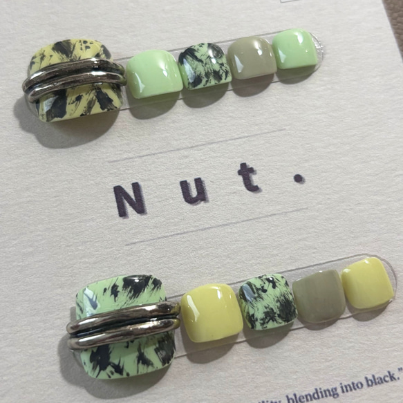 【特別価格3300円⇨1750円】現品販売　フットネイルMサイズ 11枚目の画像