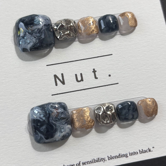 【特別価格3300円⇨1750円】現品販売　フットネイルLサイズ 9枚目の画像