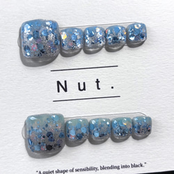 【特別価格3300円⇨1750円】現品販売　フットネイルLサイズ 6枚目の画像