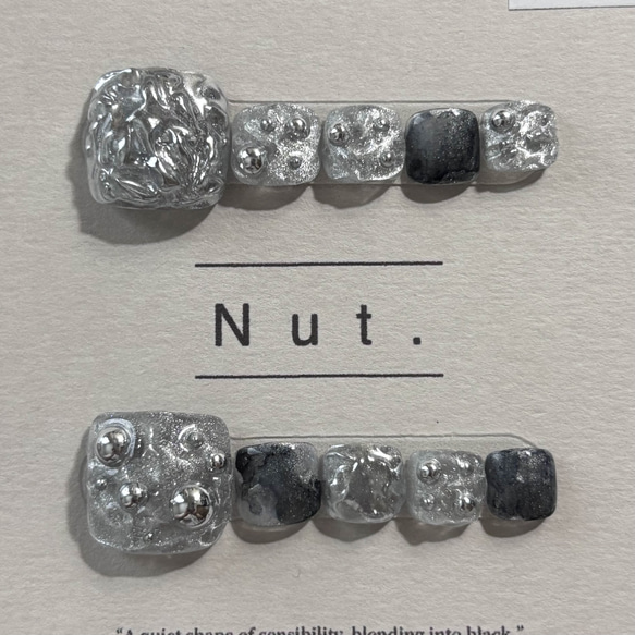 【特別価格3300円⇨1750円】現品販売　フットネイルLサイズ 3枚目の画像