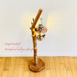 無骨で古木のような流木スタンド ランタンやエアプラントを飾れる置物 北欧 照明 N104 4枚目の画像