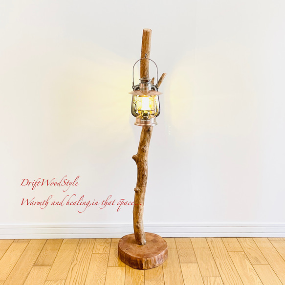 無骨で古木のような流木スタンド ランタンやエアプラントを飾れる置物 北欧 照明 N104 7枚目の画像