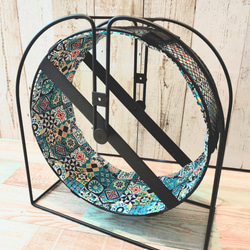 お好みの生地でホイールカバー、メタルサイレント32 回し車、 ホイール