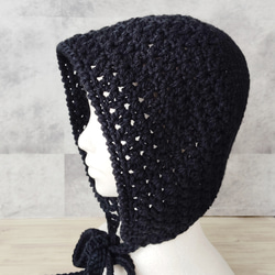 クラッシャーハット クロシェハット 手編み バケットハット