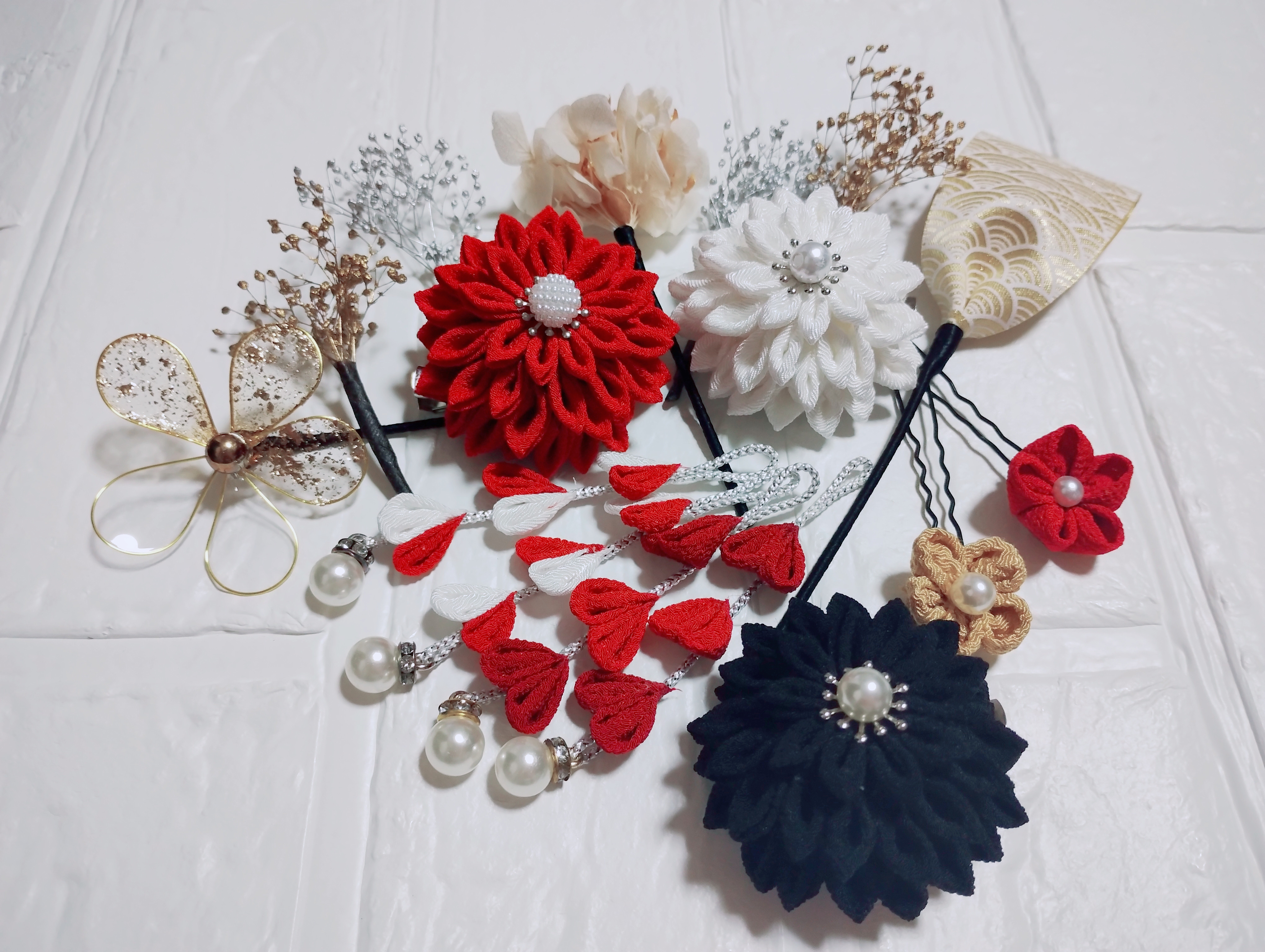 髪飾り　成人式髪飾り　卒業式髪飾り　七五三髪飾り　色打掛髪飾り　結婚式髪飾り　ヘアアクセサリー