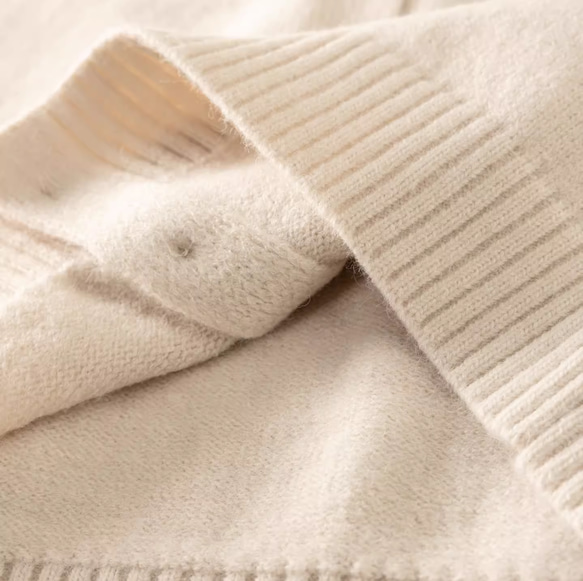 樹 *シンプルなシングルブレストニットベスト  100%綿   Vネックノースリーブニットカーディガン  トップス 12枚目の画像