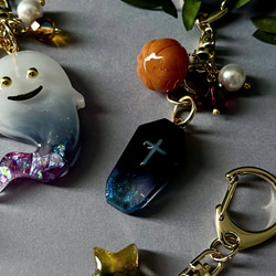 レジンのハロウィンキーホルダー 6枚目の画像